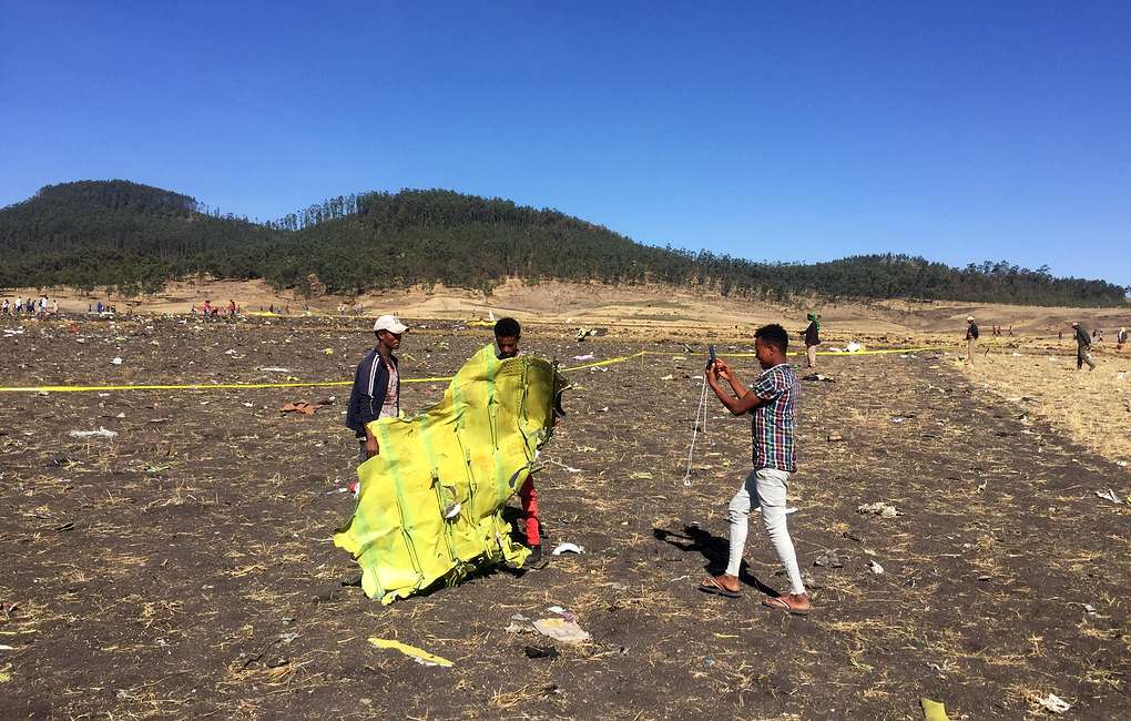 В Эфиопии разбился самолет Ethiopian Airlines.jpg